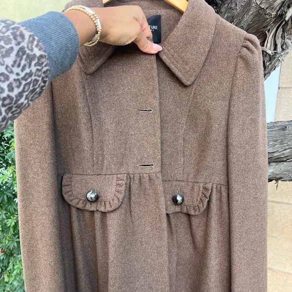 MM Couture Jackets & Blazers - Vintage MM Couture Brown  Coat